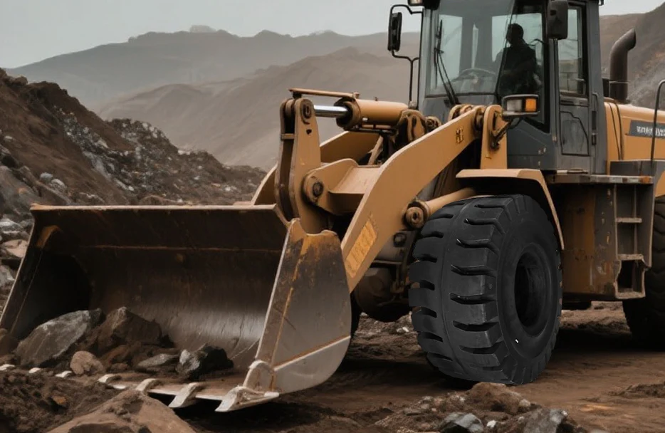 Solid OTR Tires without Hole